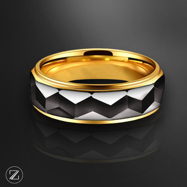  bague en tungstène,BAGUE W ATOMIQUE 74,Zahros.com