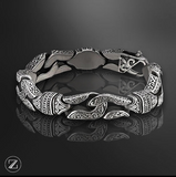 bracelet acier inoxydable style tribal zahros