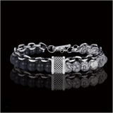 bracelet rock énergisant-bracelet casual et chic-bracelet pierres naturelles-Perle œil du tigre-ZAHROS.